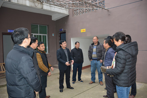 省袁管局领导班子新春赴基层各段走访拜年
