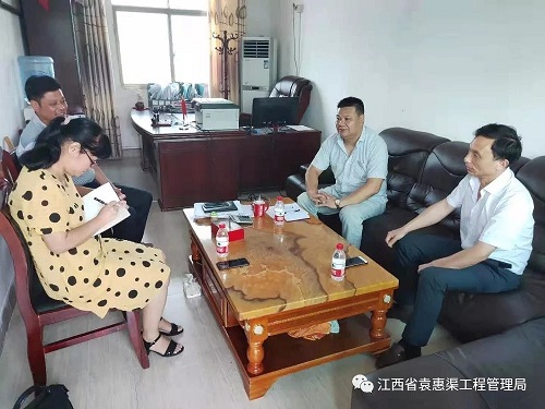 省袁管局开展省级文明单位“生态文明村”帮建活动