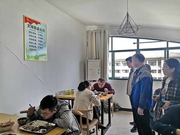 省袁管局纪委开展制止餐饮浪费行为集中整治专项监督检查