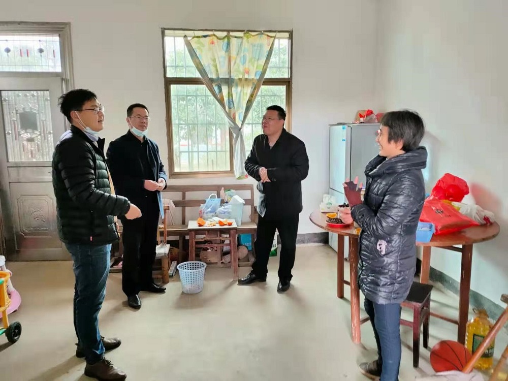 省袁管局开展春节走访慰问贫困户活动