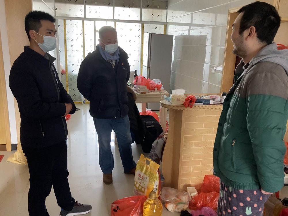 省袁管局开展春节走访慰问贫困户活动