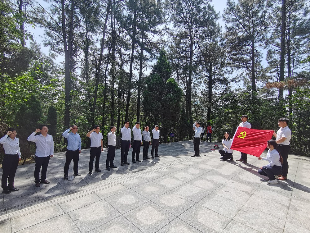 省袁管局开展“青春心向党，学史勇担当”青年政治理论学习