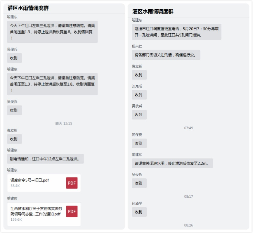 省袁管局加大调度力度，科学应对强降雨