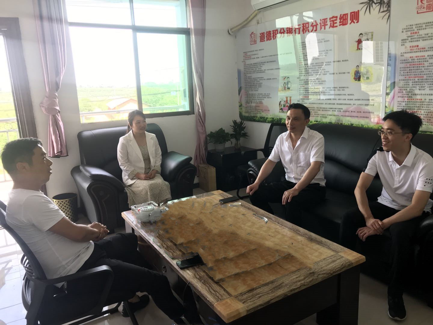 省袁管局积极推进结对共建新时代文明实践站帮扶工作