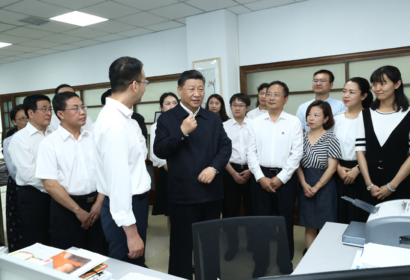 习近平在甘肃考察时强调 坚定信心开拓创新真抓实干 团结一心开创富民兴陇新局面