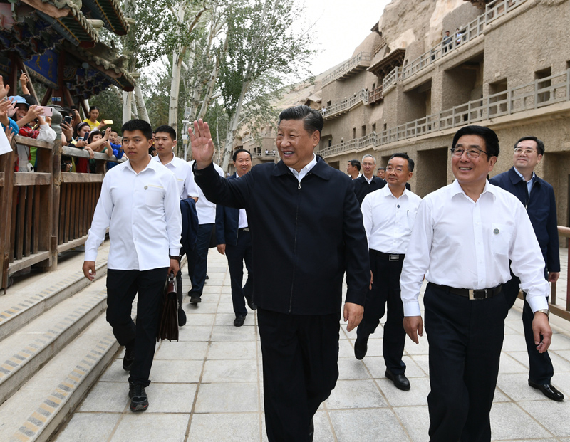 习近平在甘肃考察时强调 坚定信心开拓创新真抓实干 团结一心开创富民兴陇新局面