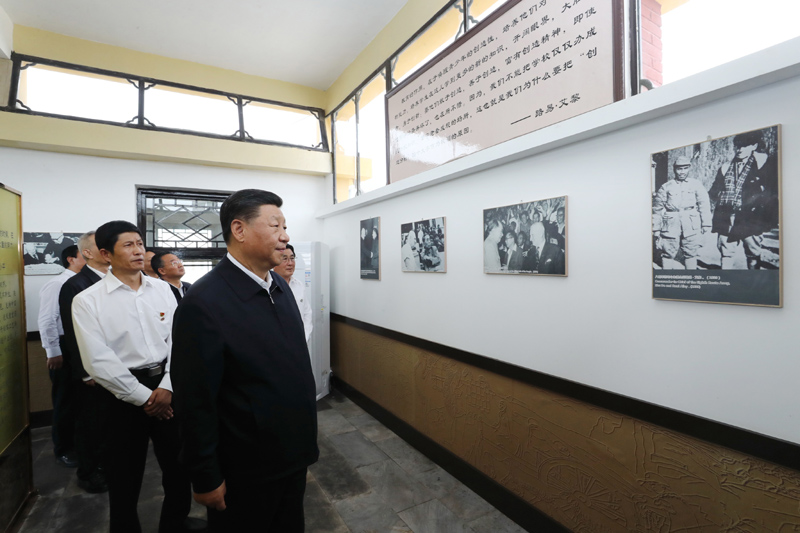 习近平在甘肃考察时强调 坚定信心开拓创新真抓实干 团结一心开创富民兴陇新局面