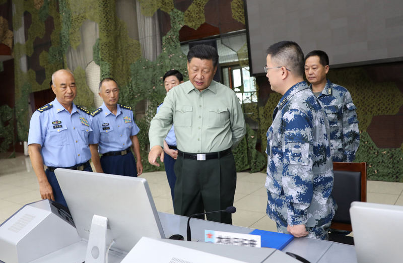 习近平在视察空军某基地时强调 牢记初心使命 提高打赢能力 以优异成绩庆祝新中国成立70周年