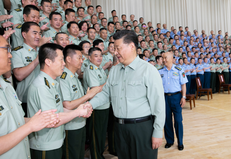 习近平在视察空军某基地时强调 牢记初心使命 提高打赢能力 以优异成绩庆祝新中国成立70周年