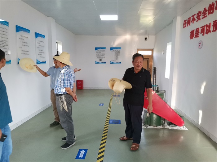 省水利厅农水处余泽清调研员一行赴省袁管局调研灌区农业水价综合改革工作