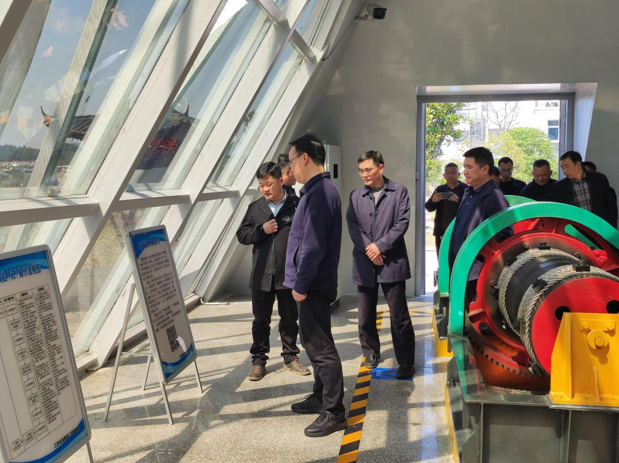 湖南省株洲市酒埠江灌区一行到我局调研灌区工程项目建设及标准化管理工作