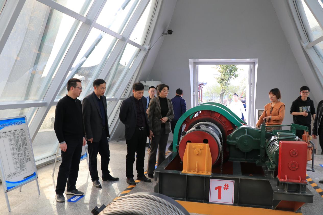 吉安市水利局一行赴袁惠渠灌区调研工程项目建设工作