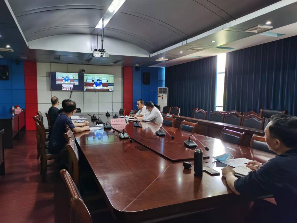 省袁管局收听收看江西省水利基础设施清查摸底及政府会计核算线上培训会议