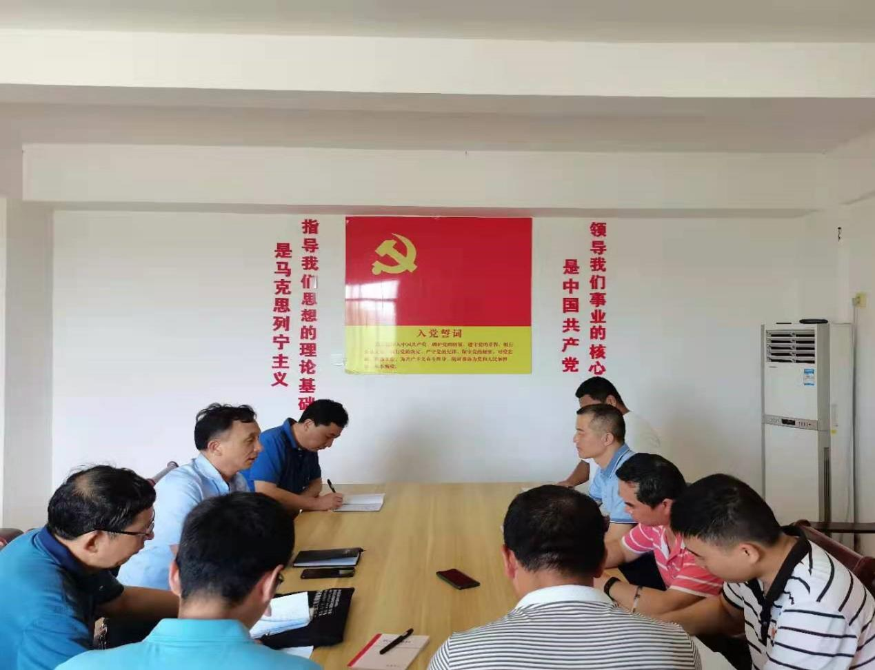 省水利厅防御处罗清华调研指导赣西仓库项目建设