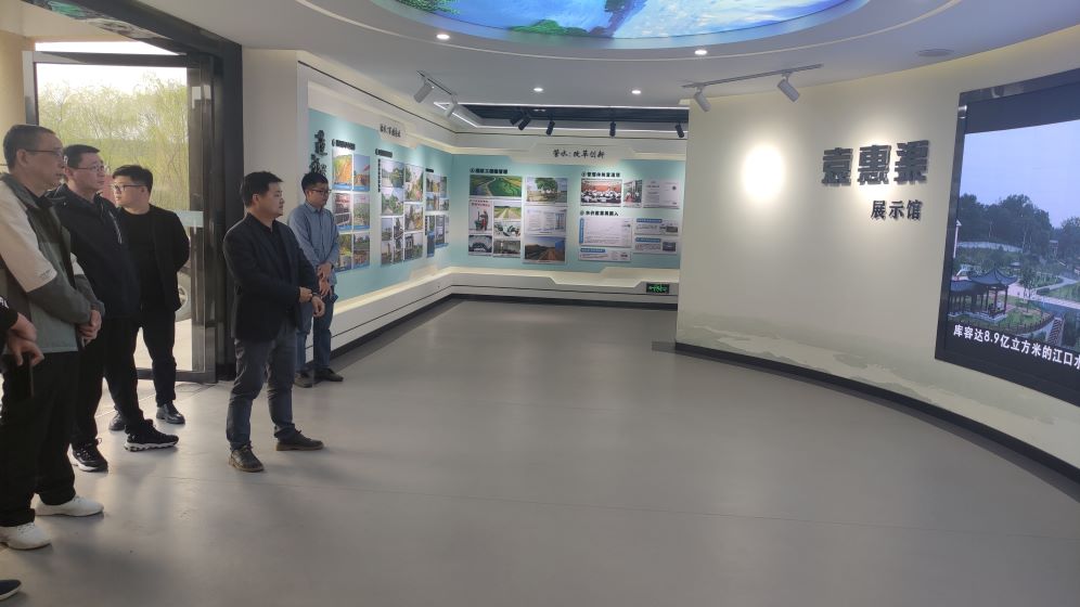 章江灌区调研我局数字灌区建设