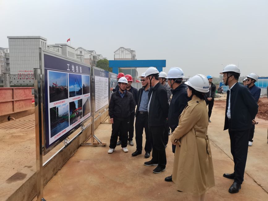 徐卫明检查赣西仓库项目建设和汛前准备工作