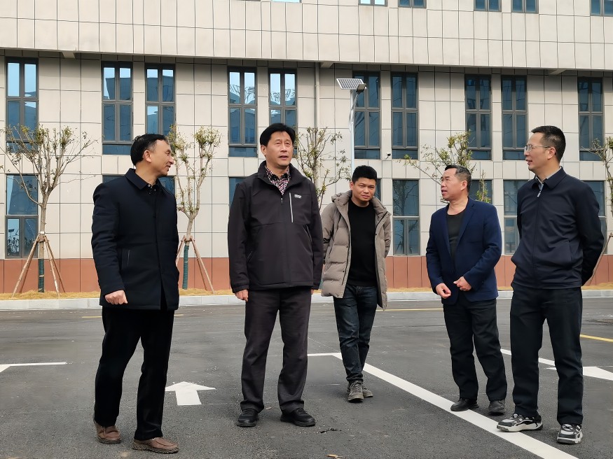 蔡勇一行调研指导袁惠渠灌区工程建设安全生产工作 蔡勇一行调研指导袁惠渠灌区工程建设安全生产工作