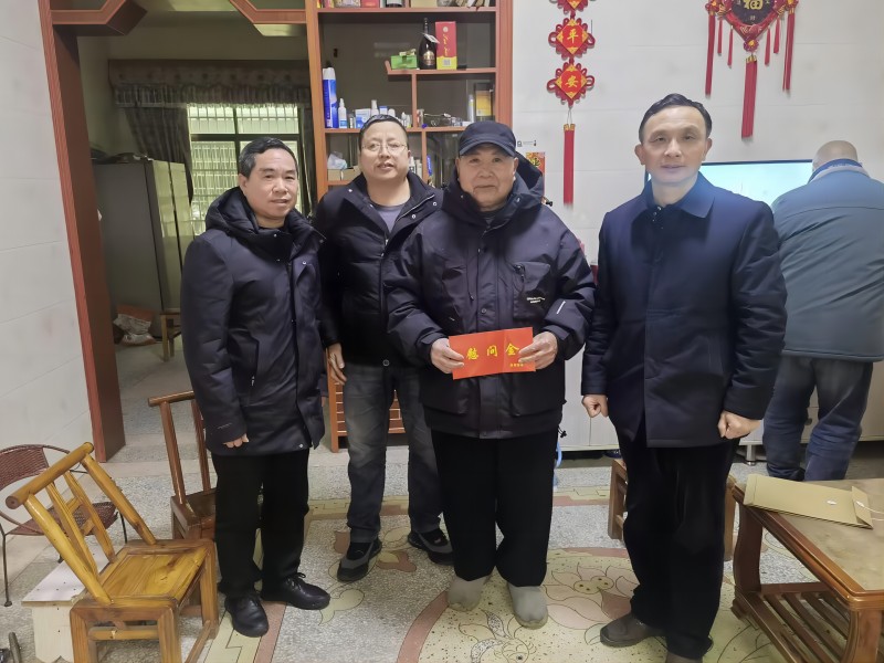 省袁管局开展春节走访慰问活动