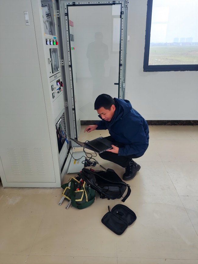省袁管局对工控设施及通信设施进行汛前检查 省袁管局对工控设施及通信设施进行汛前检查