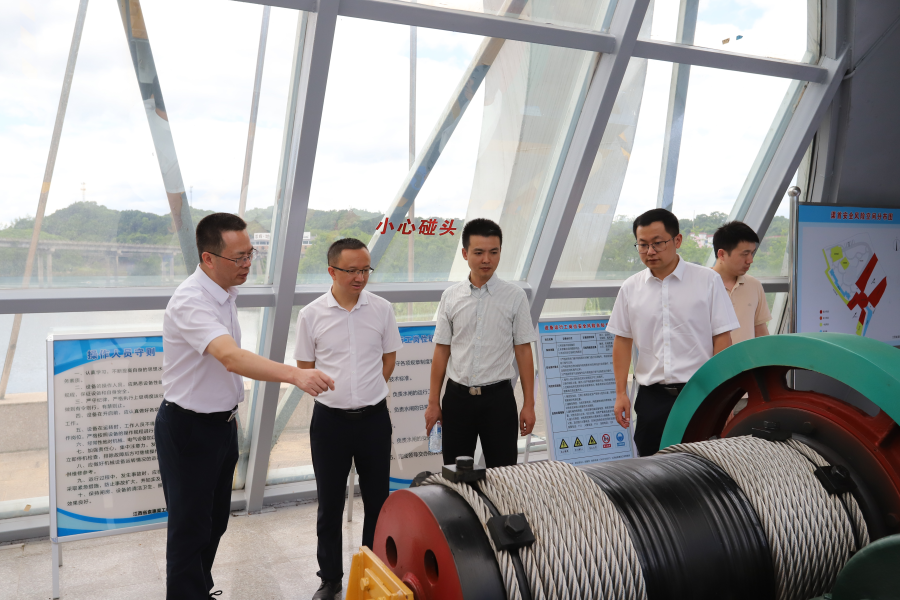 贵州省水利厅调研组到袁惠渠灌区调研水行政执法工作